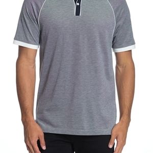 NWT Michael Kors Jacquard Contrast Polo
